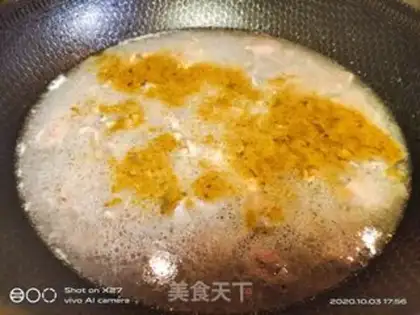 Make Curry beef fans step 3