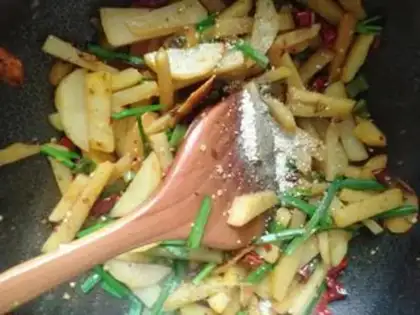 Make Dry potatoes step 9