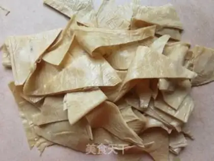 Make Little cabbage and tofu skin step 0