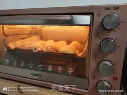 Make Pumpkin chicken bread step 10
