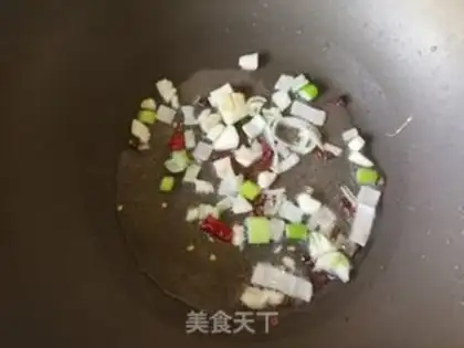 Make Little cabbage and tofu skin step 6