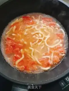 Make Tomato egg paste step 9