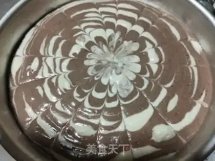 Make Ten inches of zebra gill cake step 27