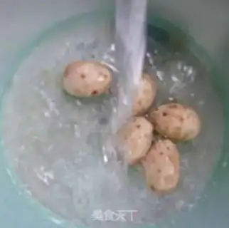 Make Potato rice congee step 4