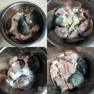 Make Fish-head mustard step 1