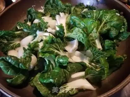 Make Creaming cream cabbage step 3