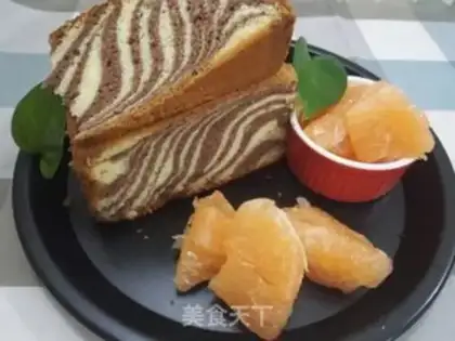 Make Ten inches of zebra gill cake step 35