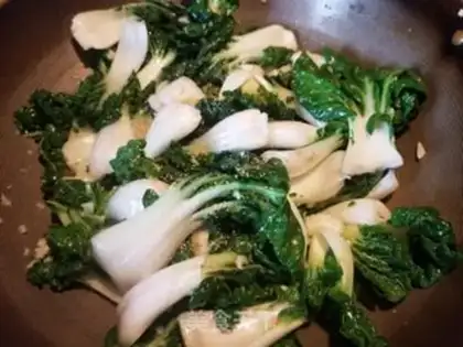 Make Creaming cream cabbage step 4