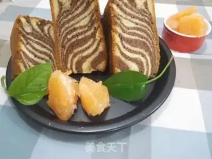 Make Ten inches of zebra gill cake step 36