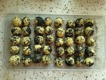 Make Black Sesame Potatoballs step 3