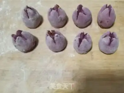 Make ♪ Red-tree potato buns ♪ step 12