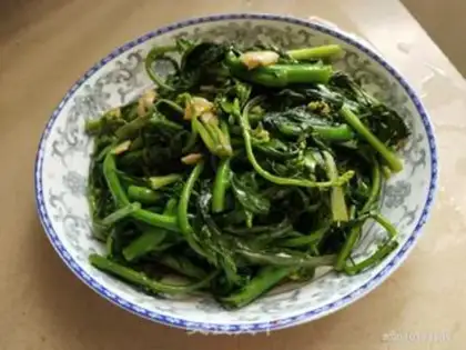 Make Clean up the oily oily flowers step 5