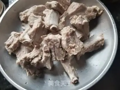 Make Pumpkin burn ribs step 1