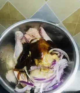 Make The whole chicken step 1