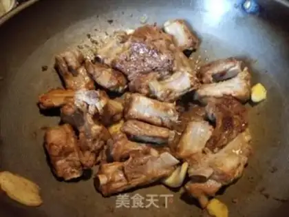 Make Pumpkin burn ribs step 7
