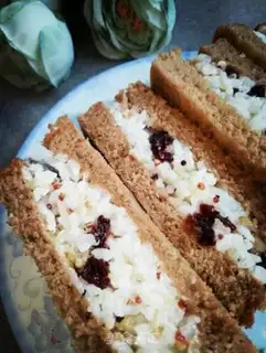 Make Cranberry rice with heartbread step 7