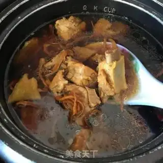 Make Worm and grass stew ribs step 7