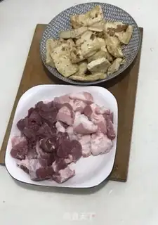 Make Tofu meat step 0