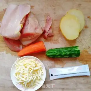 Make Chicken cheese rolls step 0