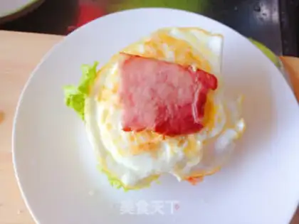Make Bacon eggburgers step 3