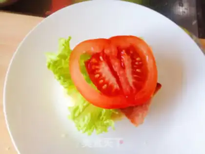 Make Bacon eggburgers step 4
