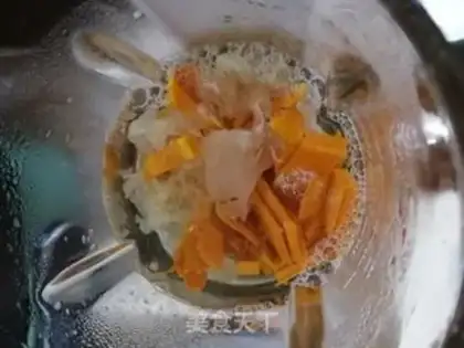 Make Silver-ear pumpkin step 1