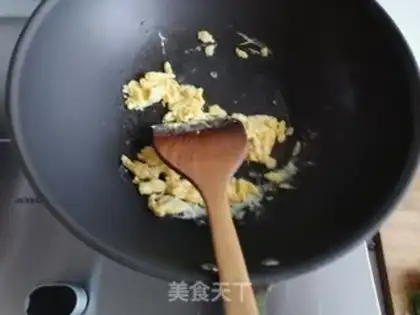 Make Egg fried rice step 3