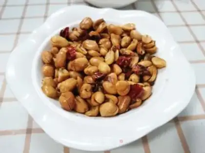 Make Spicy peanuts step 14