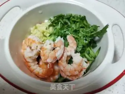 Make Shrimp-fresh noodles step 7
