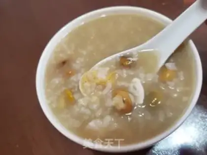 Make A duck and a bean porridge step 7