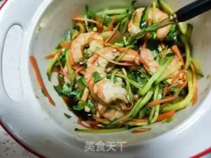 Make Shrimp-fresh noodles step 9