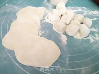 Make Pork celery dumplings step 4