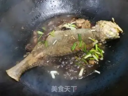 Make Red-burned yellow fish step 6