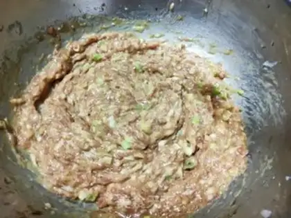 Make Pork radish balls step 10
