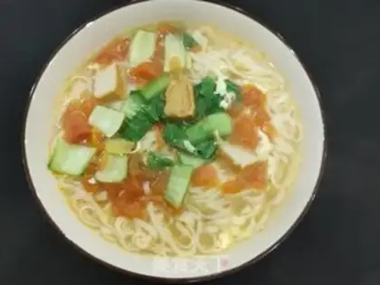 Make Tomato noodle soup step 11