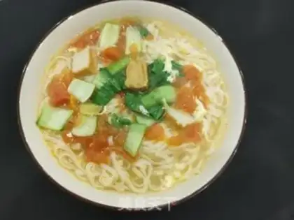 Make Tomato noodle soup step 12