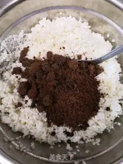Make Red sugar rice step 4