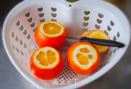 Make Fresh orange eggs step 0