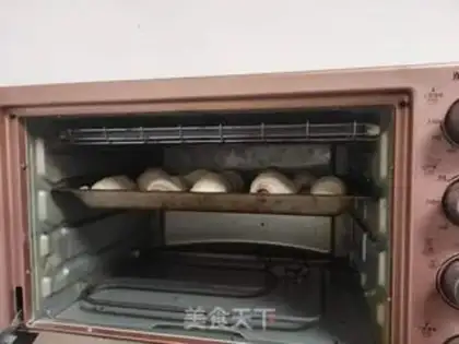 Make Ham hot dog roll step 8