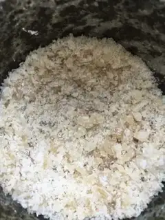 Make Peanut Lotus rice step 5