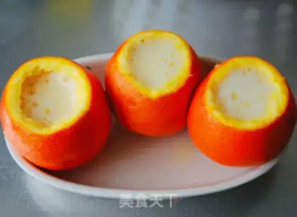 Make Fresh orange eggs step 3