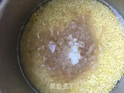 Make Peanut Lotus rice step 6