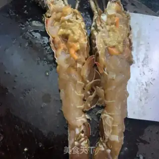 Make Garlic fans steam lobster step 0