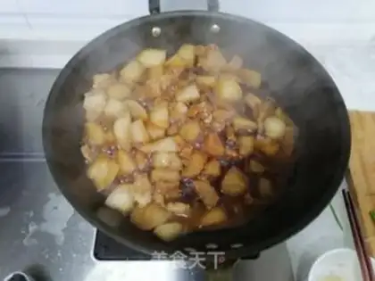 Make Radish meat step 7