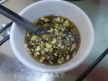 Make Garlic barley step 1
