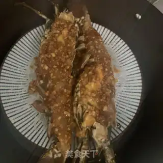 Make Garlic fans steam lobster step 7