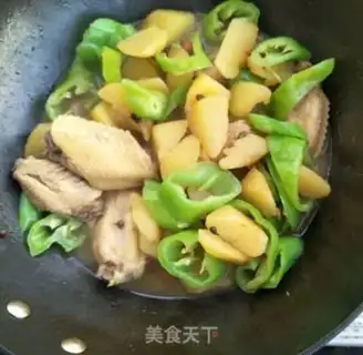 Make Chicken wings and potatoes step 6