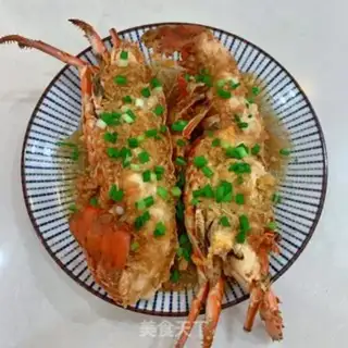 Make Garlic fans steam lobster step 10