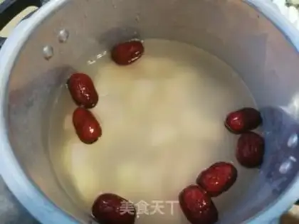 Make Red-tree porridge step 2