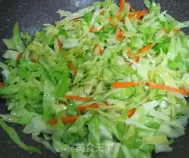Make Scrambled carrot fried eggs step 7